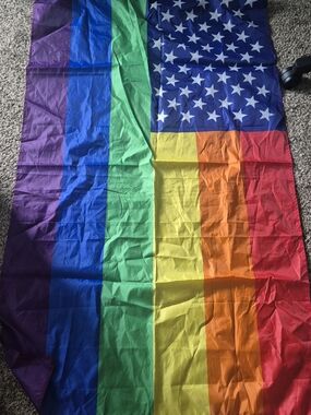 FieldRainbow Pride USA Stars & Stripes Flag 3x5 Ft